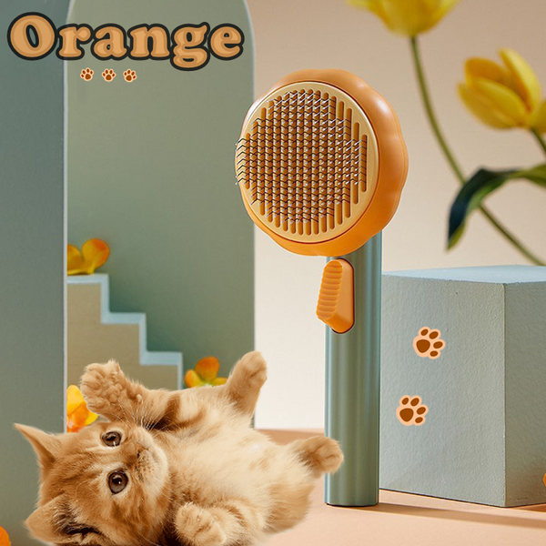 Massage Brush - Cleans Pet Hair